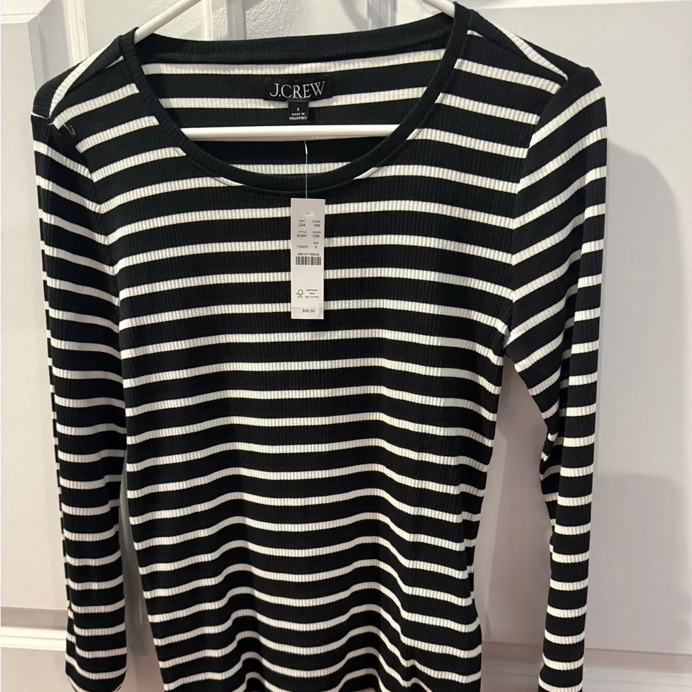 NWT J. Crew striped top
